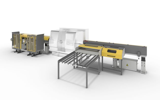 Individual applications - Loading and unload system for high material throughput