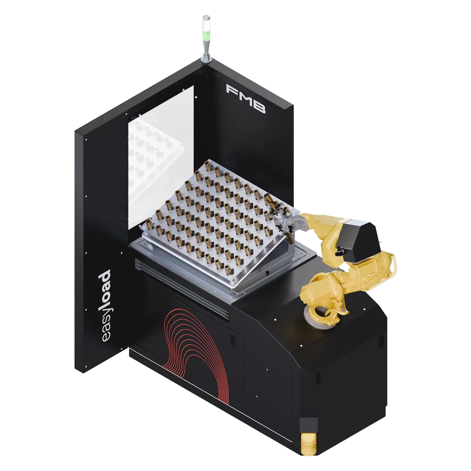 FMB Maschinenbau - Hersteller von Stangenlademagazine & Handlingsysteme - Handlingsystem easyload